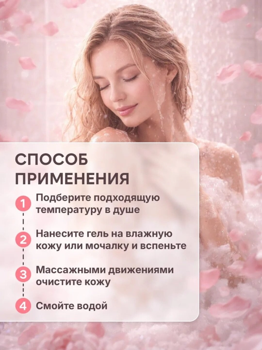 Парфюмированный гель для душа "LAVANDEL", 1000 мл