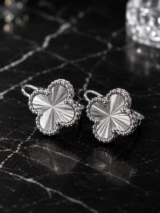 Серьги для девочек, Van Cleef, подростковые, модные