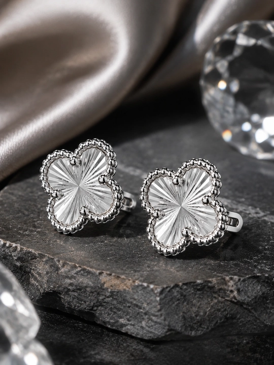 Серьги для девочек, Van Cleef, подростковые, модные