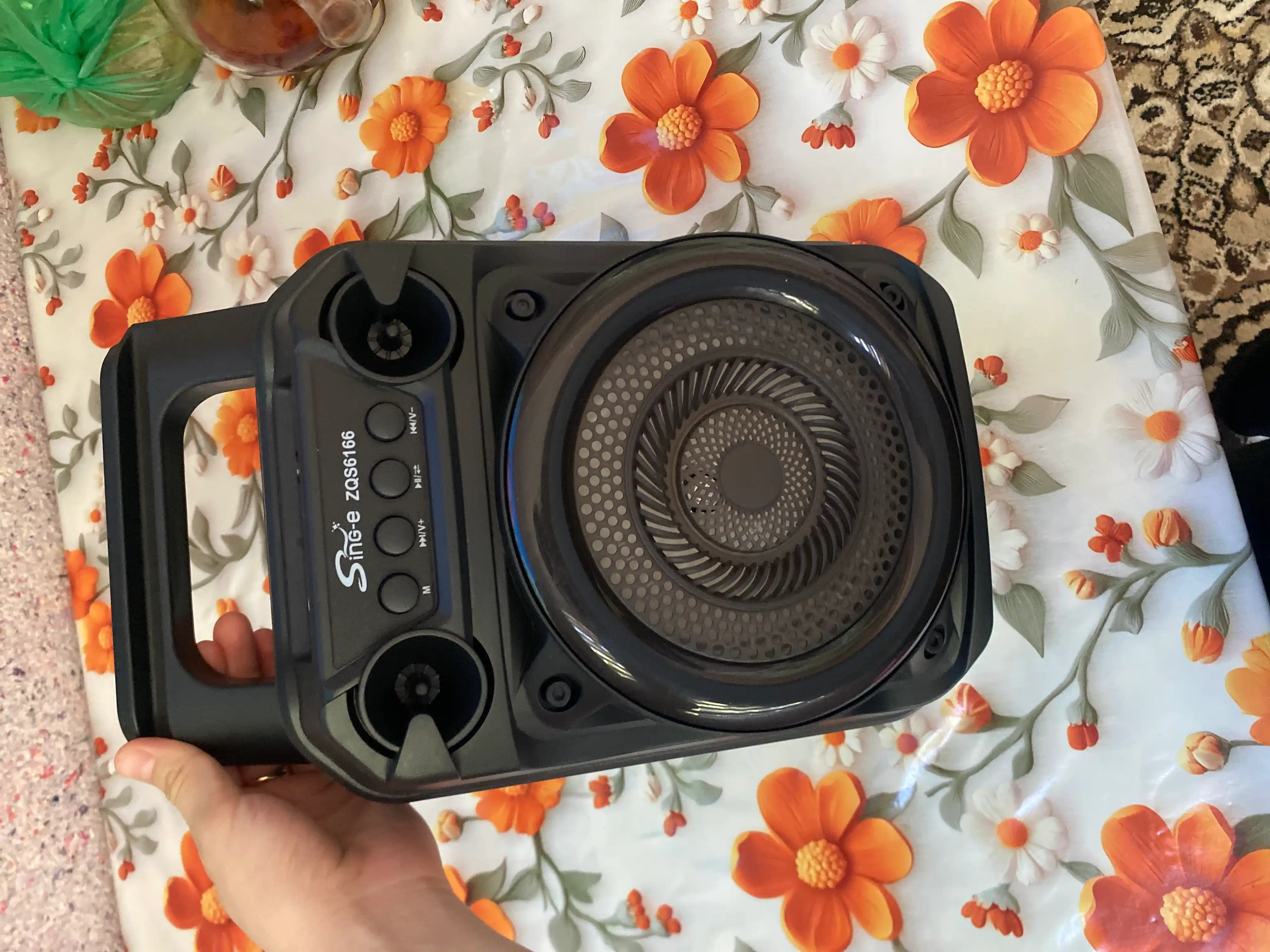 Karaoke kolonka Bluetooth ZQS 6166, 14100 + mikrofon