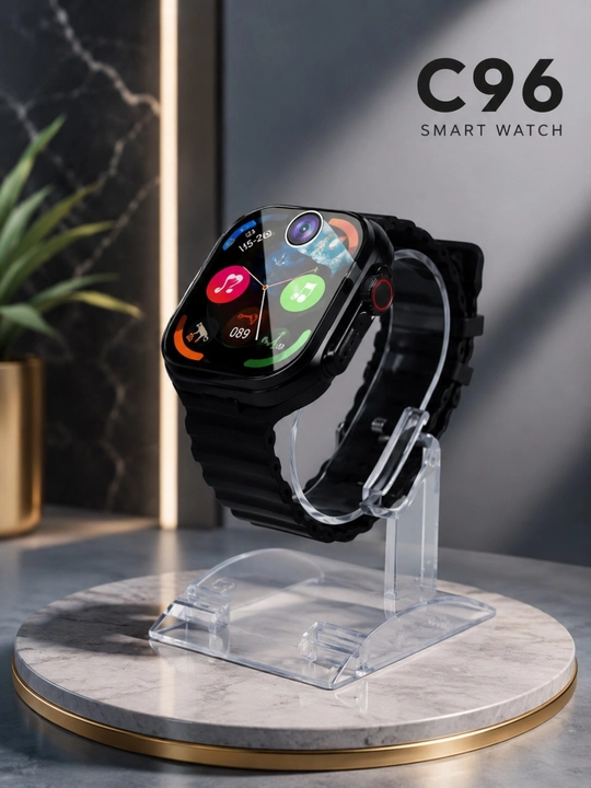 Smart soat C96 SIM tushadi va kameralik  aqilliy bilak soat - 