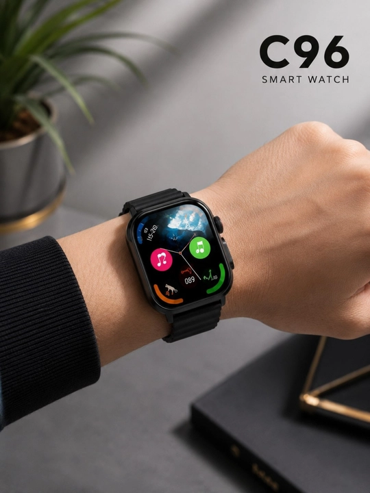 Smart soat C96 SIM tushadi va kameralik  aqilliy bilak soat