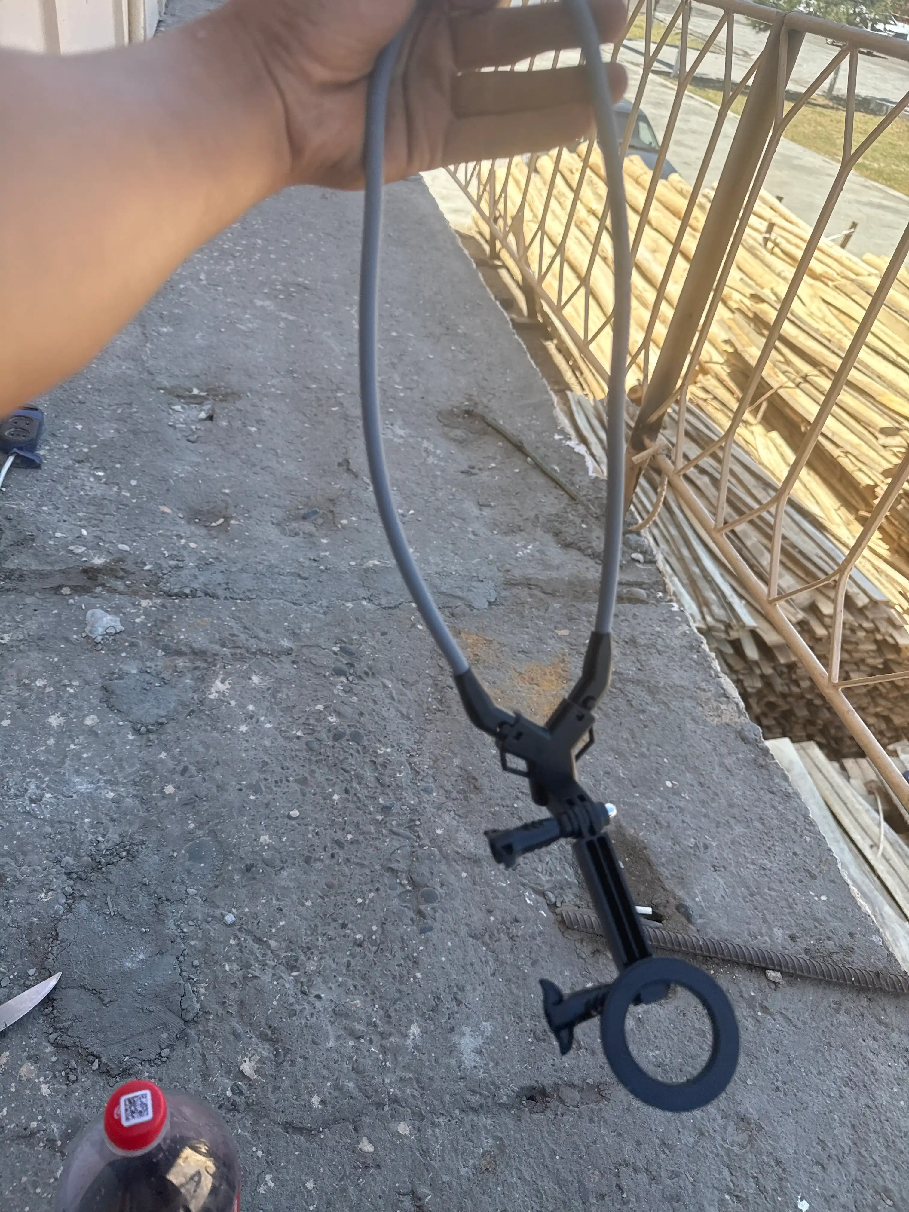 Шейный держатель для телефона (Neck Holder Mount), гибкий, универсальный