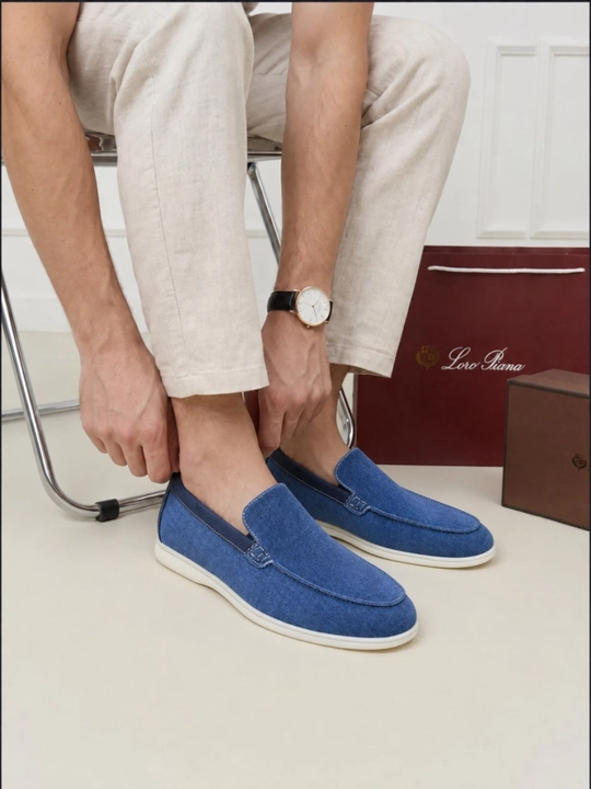 Мужская обувь Loro Piana современные и комфортные туфли для мужчин