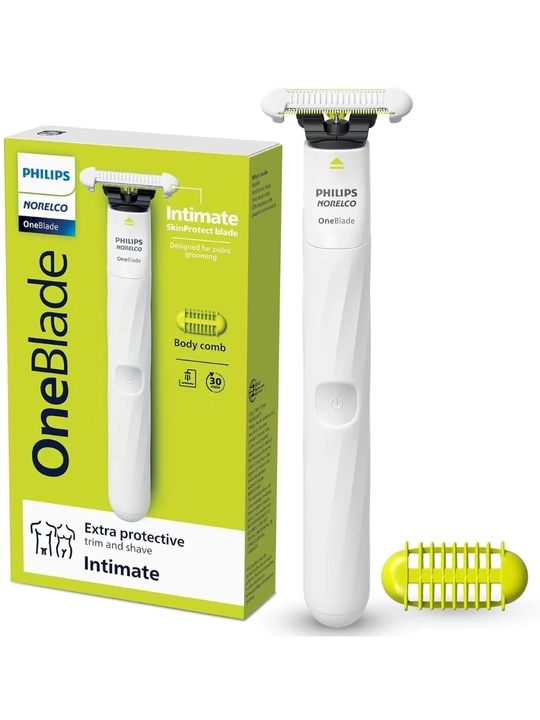 Электробритва Philips OneBlade Intimate QP1924/24 для интимных зон