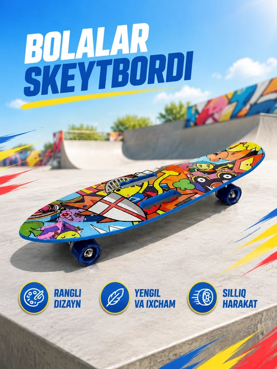 Canada Qizlar va o'g'il bolalar uchun professional skeytbord