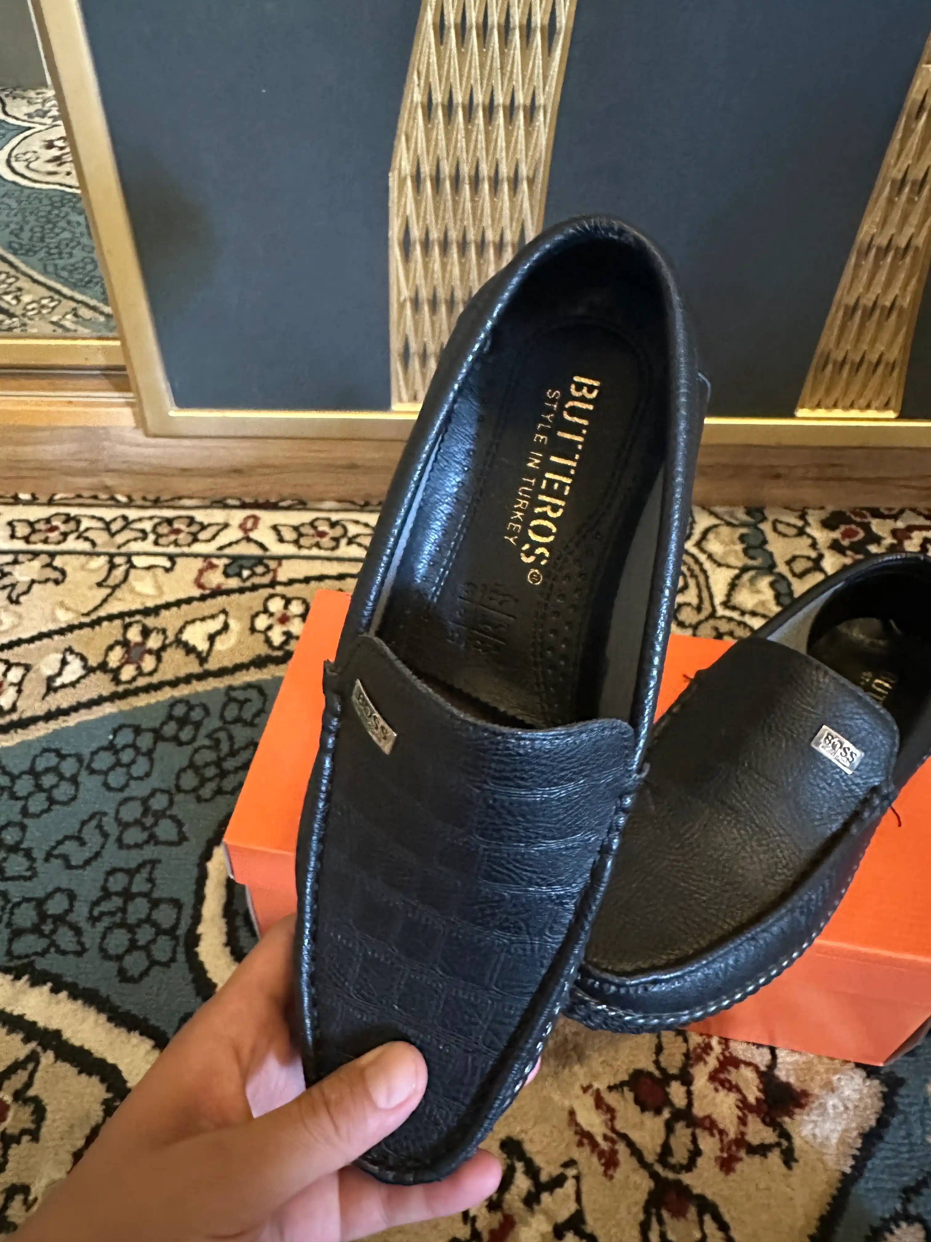 Erkaklar mokasinlari, klassik tufli, kundalik, kuz mavsumi uchun mos oyoq kiyim 40-44