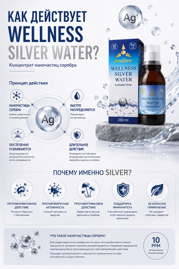 Wellness Silver Water - 