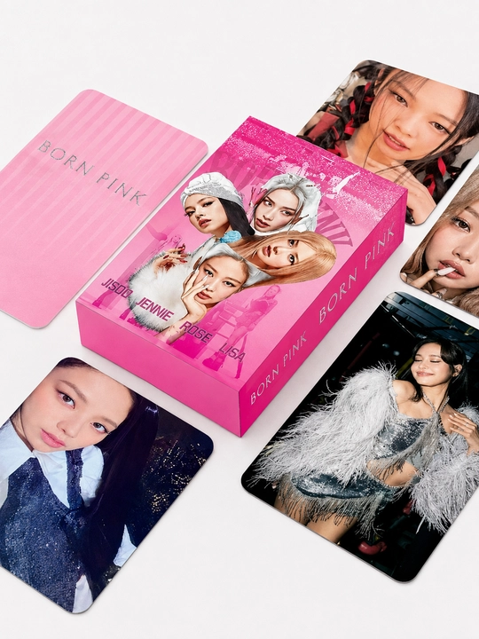 K-Pop BlackPink Lomo kartalari, 20 dan ortiq turlari, 55 dona