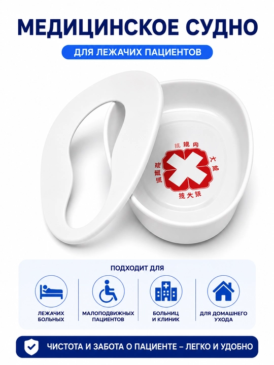 Медицинское судно — подкладное судно для больных - 
