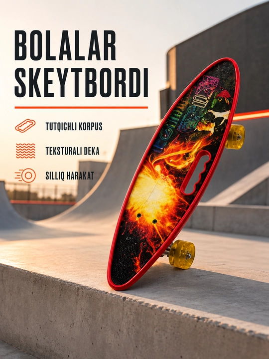 Canada Qizlar va o'g'il bolalar uchun professional skeytbord