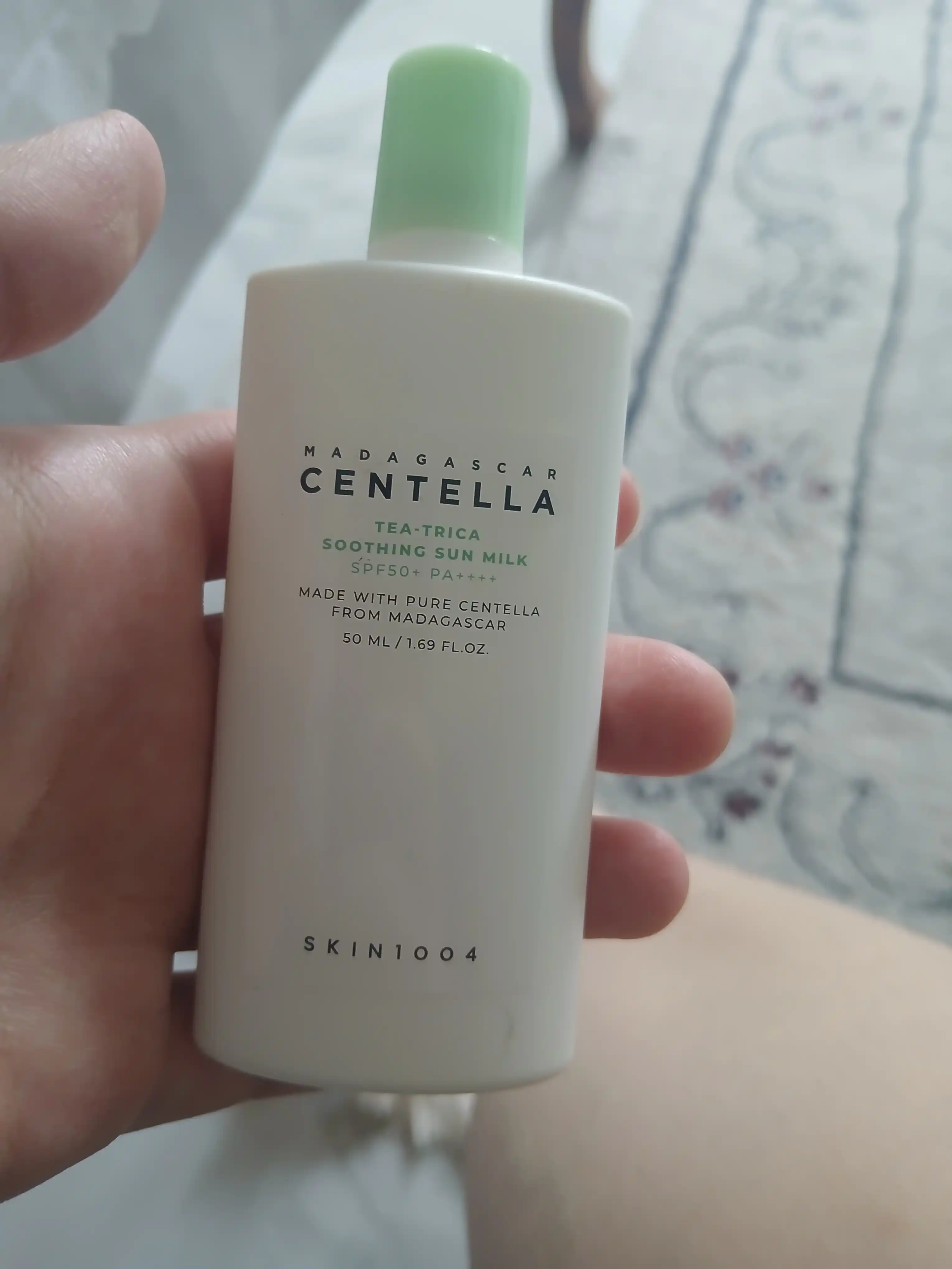 SPF 50+ Skin1004 Madagascar Centella quyoshdan himoya kremi SPF50+ PA++++, 50 ml