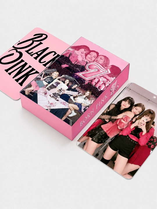 K-Pop BlackPink Lomo kartalari, 20 dan ortiq turlari, 55 dona