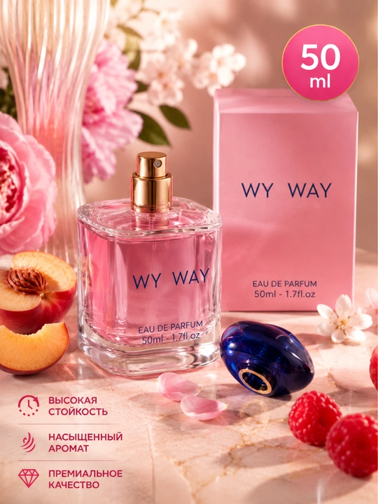 My Way, Ayollar uchun Wy Way parfyumeriya suvi, ayollar atirlari, 50 ml