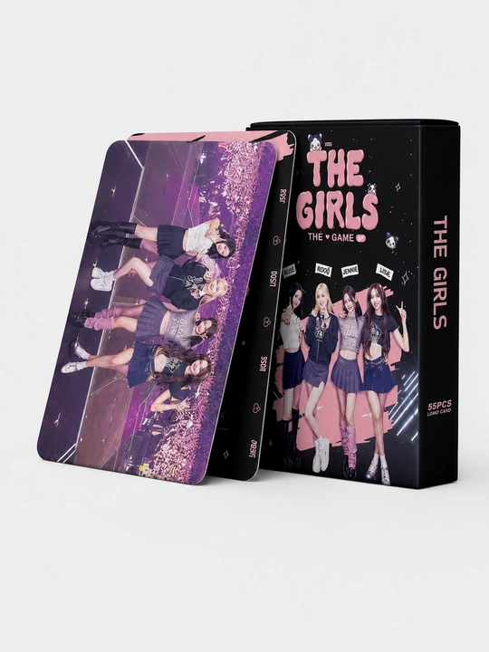 K-Pop BlackPink Lomo kartalari, 20 dan ortiq turlari, 55 dona