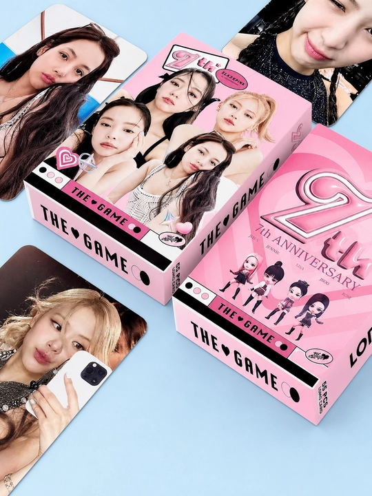 K-Pop BlackPink Lomo kartalari, 20 dan ortiq turlari, 55 dona