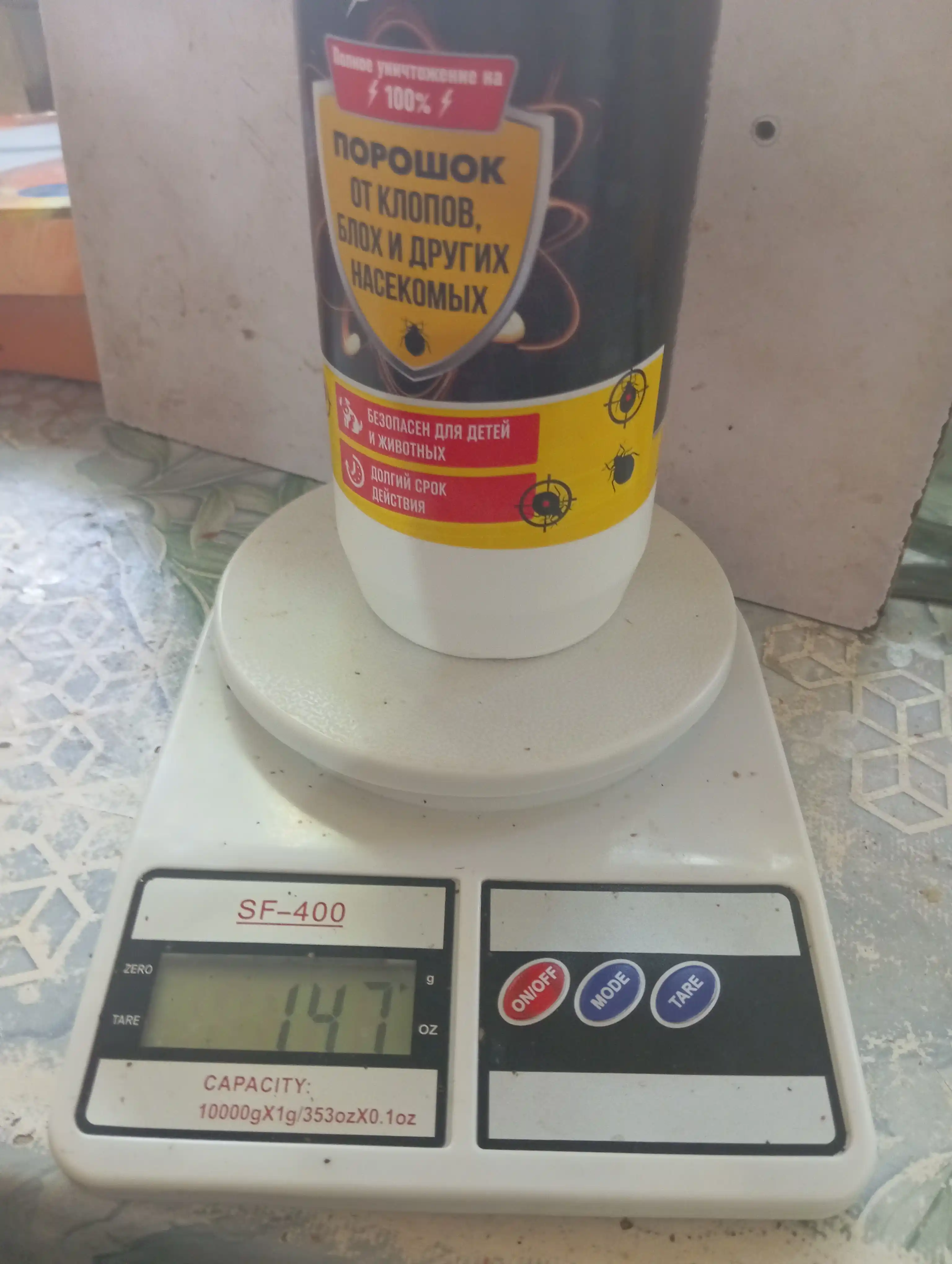 Gektor kukuni, 1000 ml, burgalar qandalalar kanalarga klop qarshi Is force