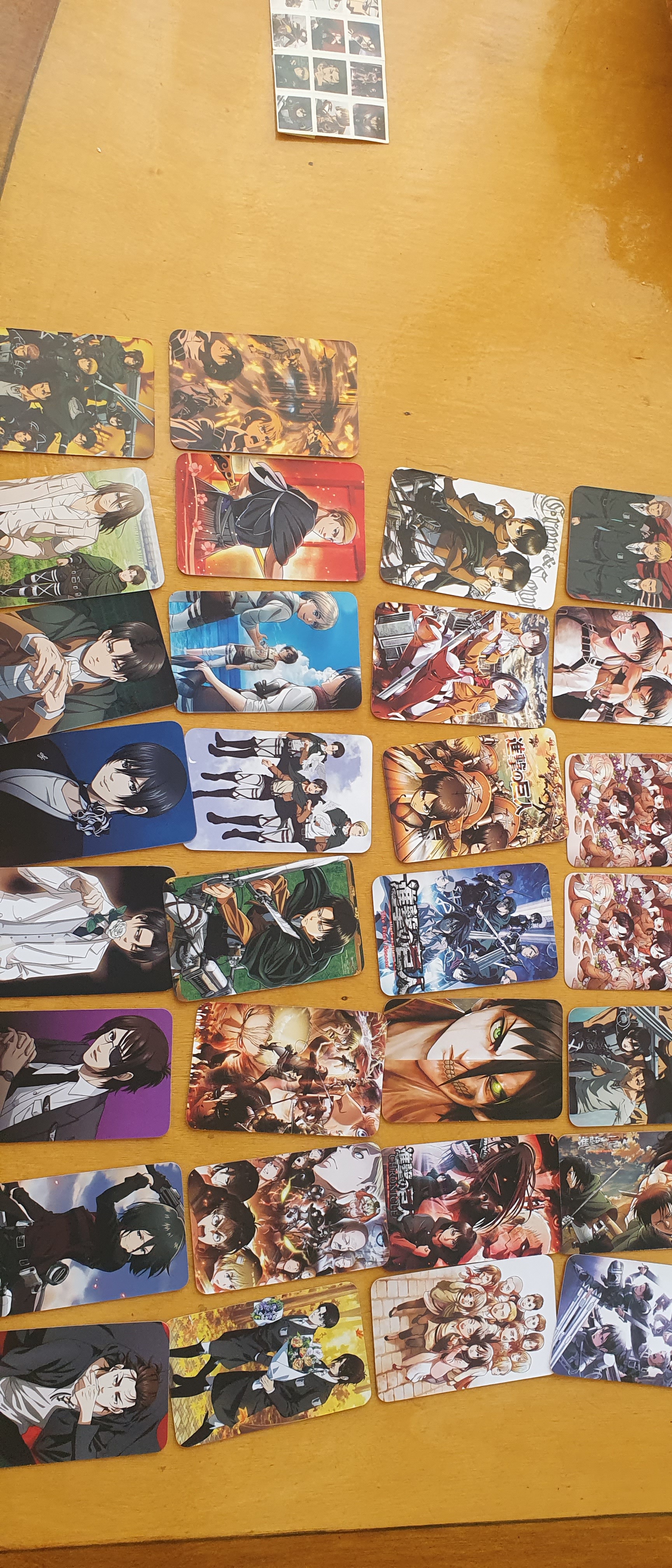 30 donali anime kartochkalari,Sehrli jang,Benzin arrasi odami, Ko‘k lok, Iblislar qilichi