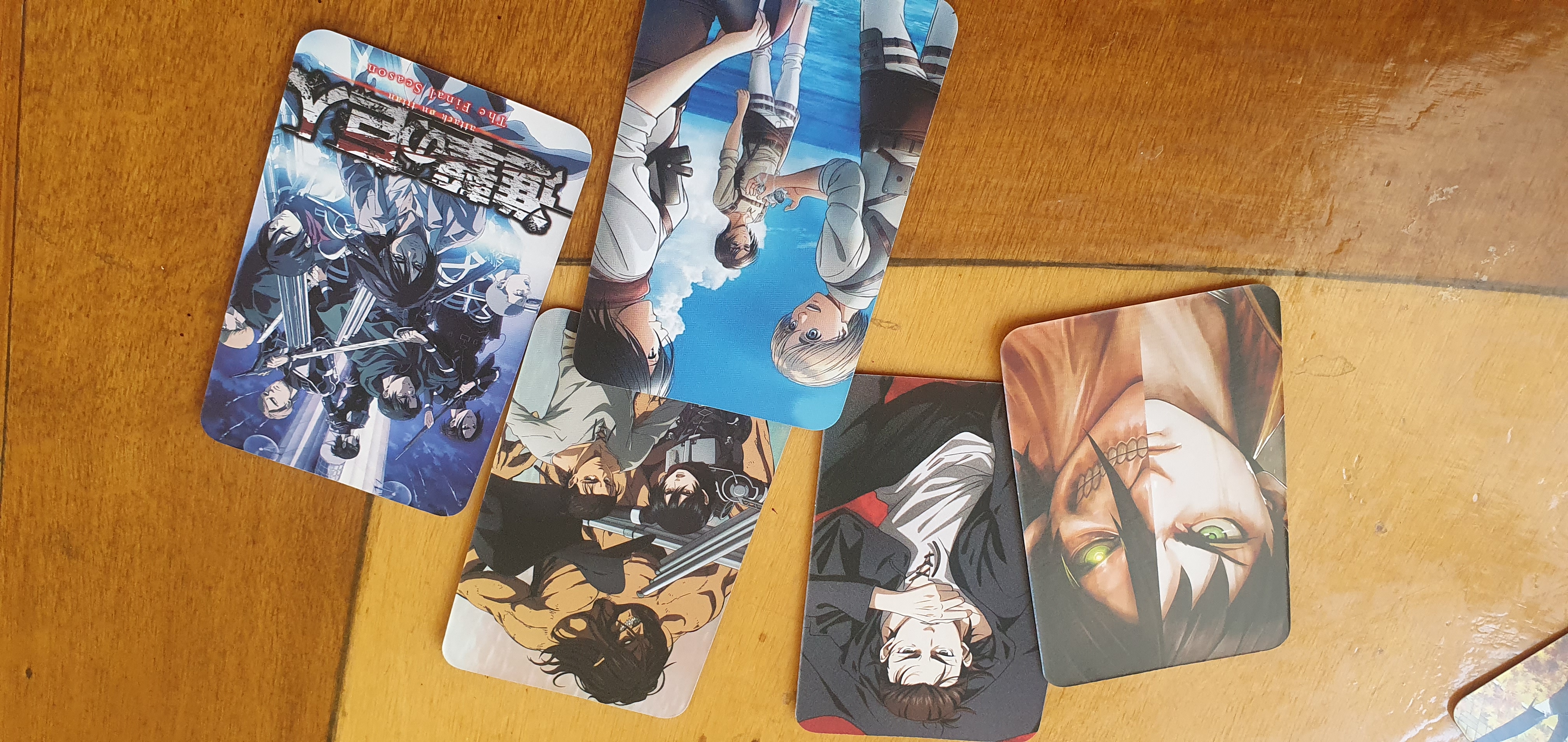 30 donali anime kartochkalari,Sehrli jang,Benzin arrasi odami, Ko‘k lok, Iblislar qilichi