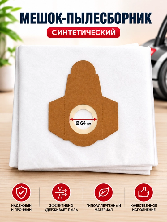 Многоразовые мешки для пылесосов