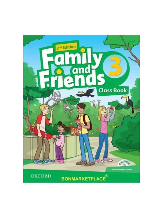 Family and Friends 3 - Class book (+Workbook with Multi-ROM) (2nd edition) - 