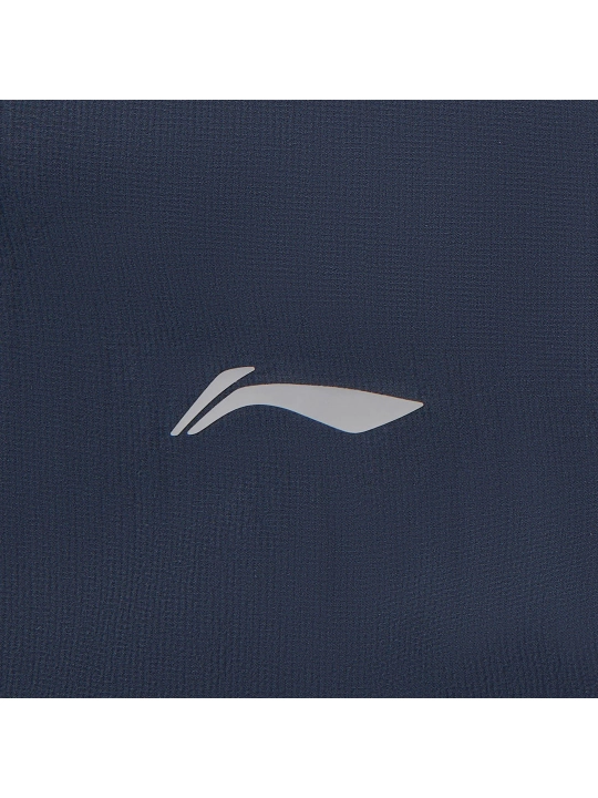 Erkaklar uchun Li-Ning Essentials AFDW929 kapushonli suv qaytaruvchi vetrovka