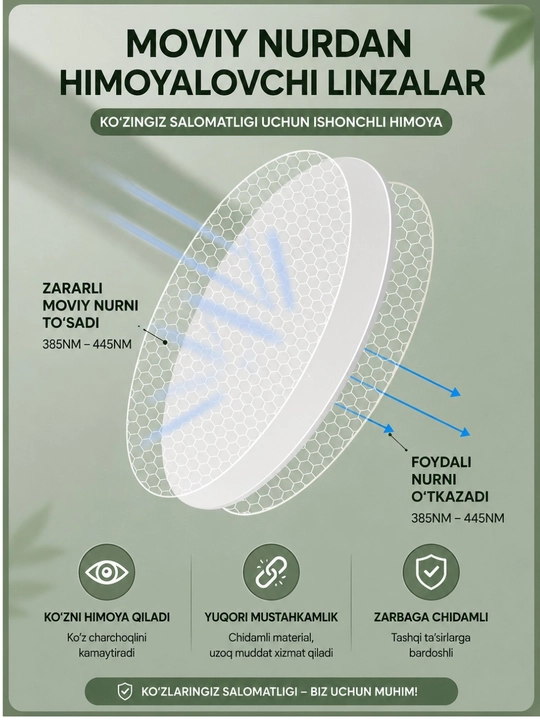 Chrome Hearts imidj ko‘zoynak, erkaklar va ayollar uchun achki, g‘ilofsiz