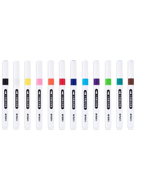 M&G Akril marker 12/Paket Pastel Apmt3312