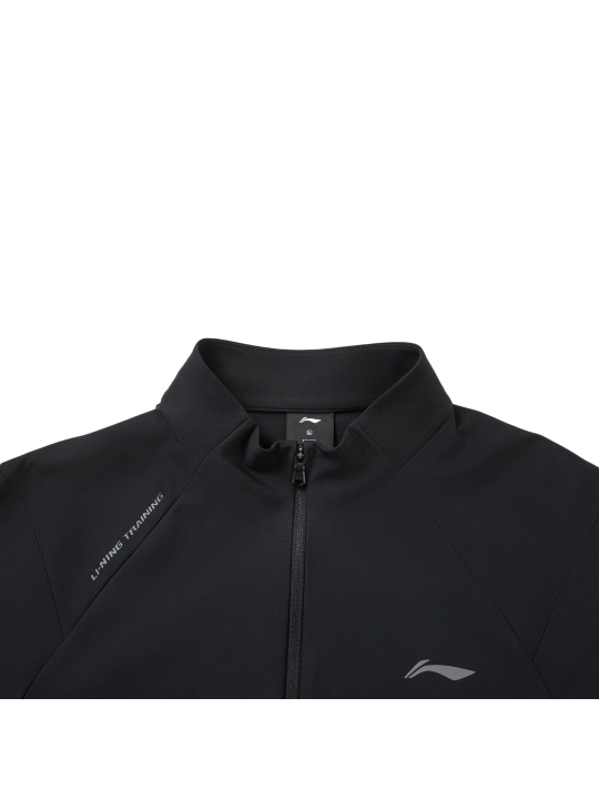 Erkaklar uchun Li-Ning Essentials AFDW939 fermuarli, tik yoqali sport kurtkasi