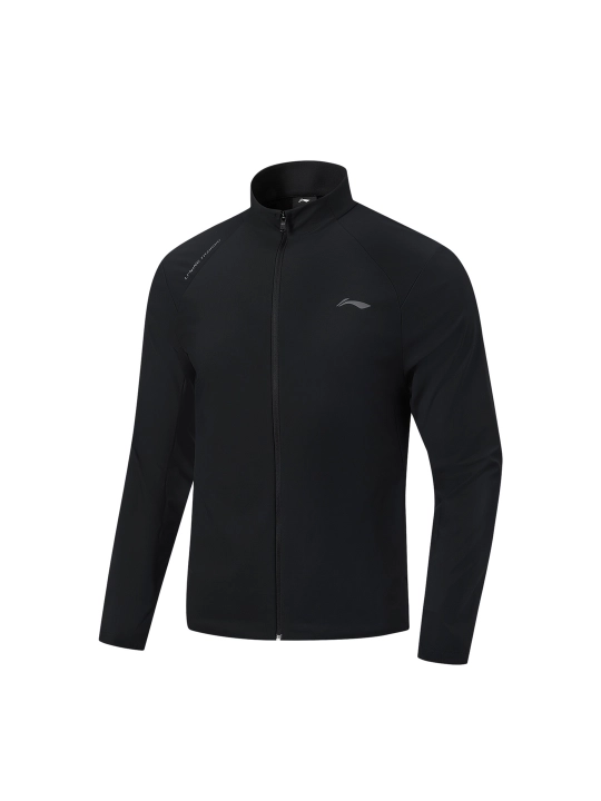 Мужская спортивная куртка Li-Ning Essentials AFDW939 на молнии, с воротником-стойкой - 