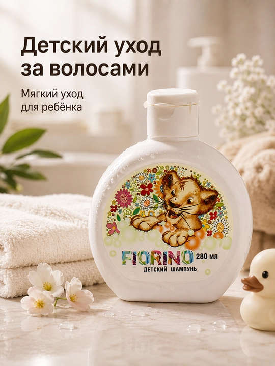 Набор шампуней для всей семьи, 3 в 1 — шампунь для мужчин, женщин и детей
