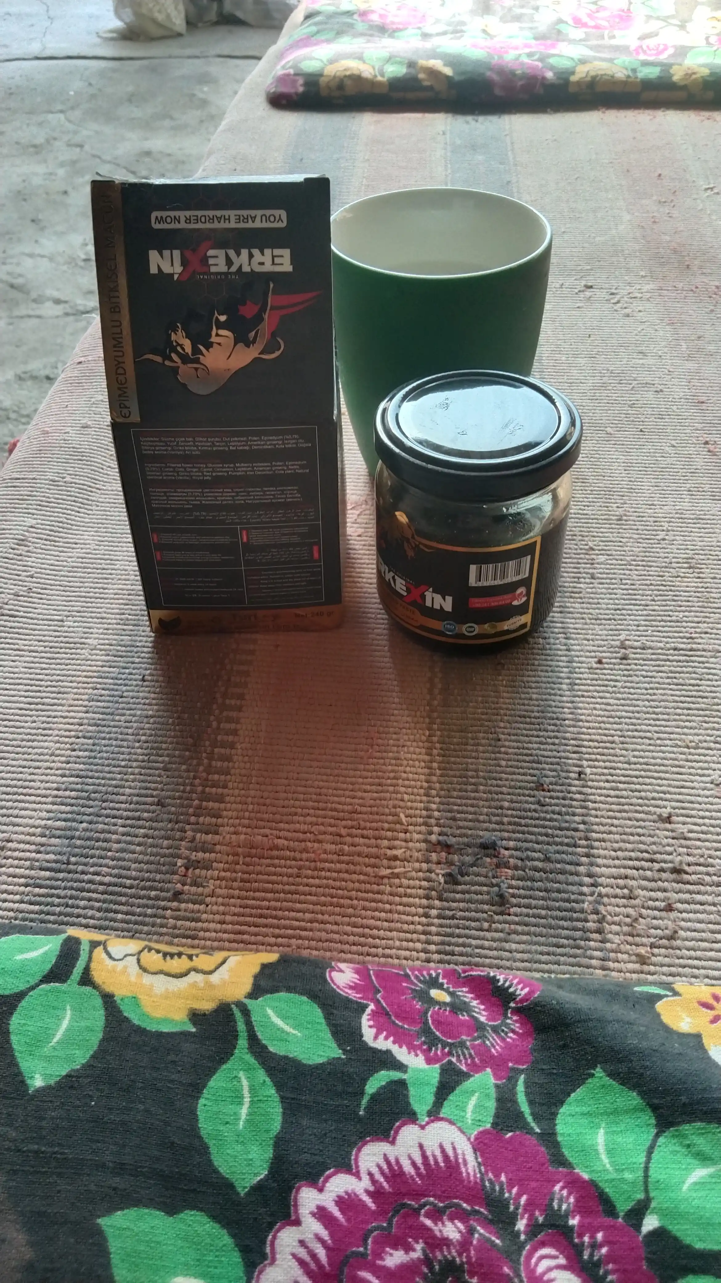Asal Erkak salomatligini uchun epimediumli pasta Themra Epimedyumlu macun Q7 macun