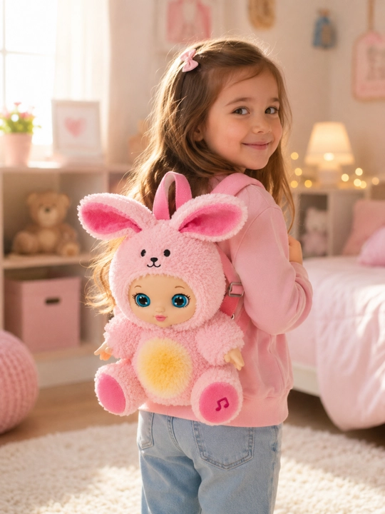Мягкая игрушка, звуковая, для объятий, для девочек, от 3 лет