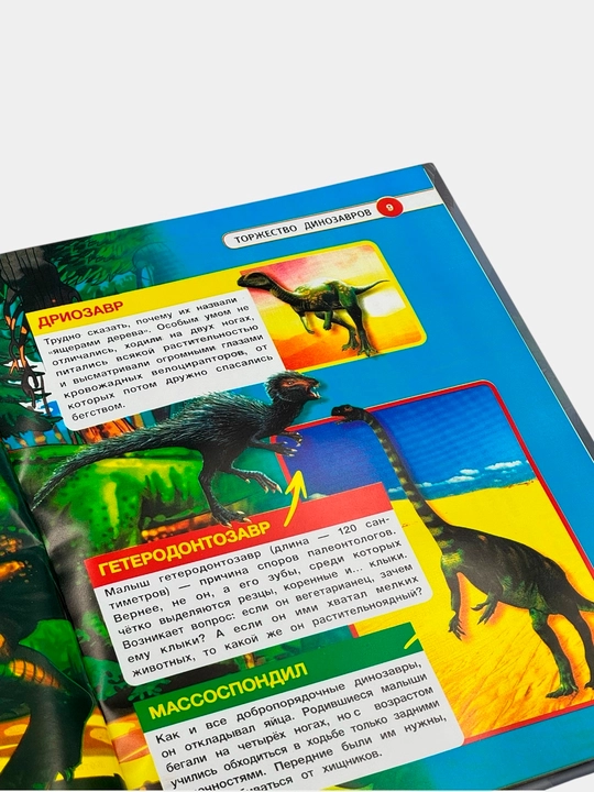 Rivojlantiruvchi topshiriqlarga ega bolalar ensiklopediyasi: Dinozavrlar