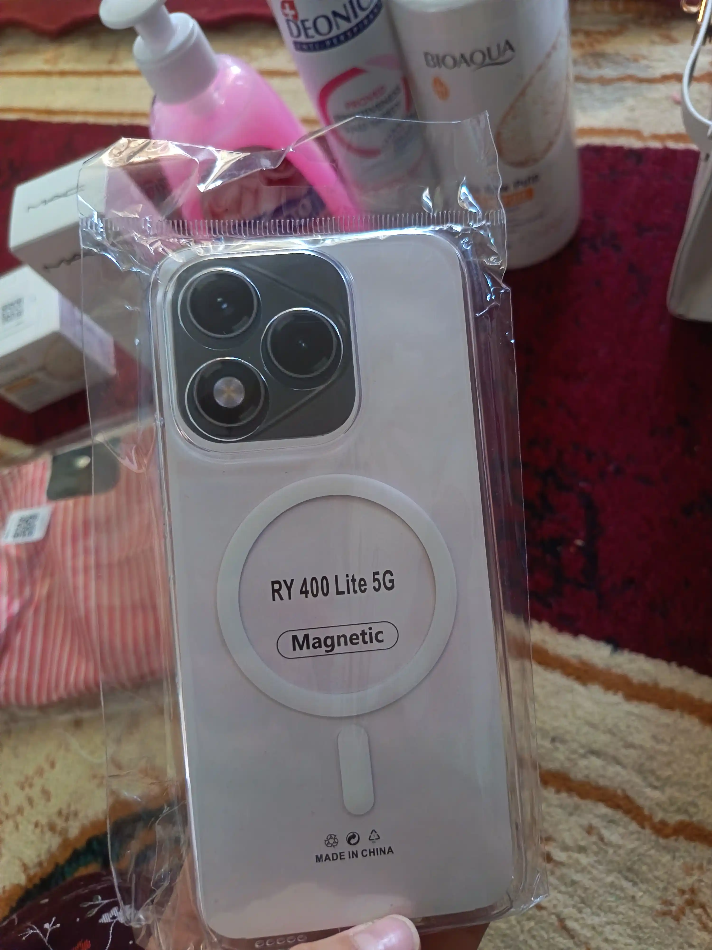 G`ilof MagSafe Honor barcha modellariga Lite, A,B,C,D,X plastik 100% sarg`ayib ketmaydi