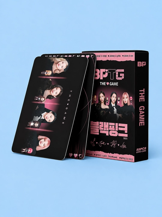 K-Pop BlackPink Lomo kartalari, 20 dan ortiq turlari, 55 dona