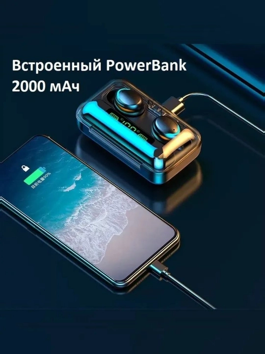 TWS F9-5 simsiz Bluetooth quloqchinlar