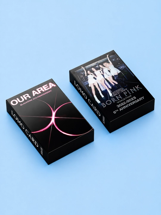 K-Pop BlackPink Lomo kartalari, 20 dan ortiq turlari, 55 dona