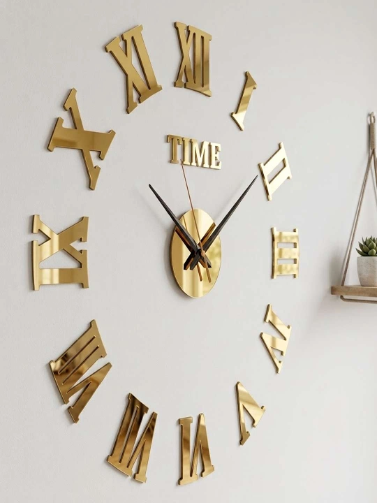 ArtClock devor soati,interyer uchun,140 sm,rim raqamlari bilan yozilgan,silliq ,shovqinsiz - 