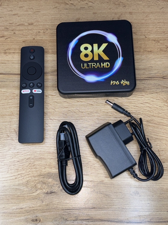 Smart TV pristafka Android TV Box 4K, WiFi, IPTV, Televizor uchun smart pristavkasi