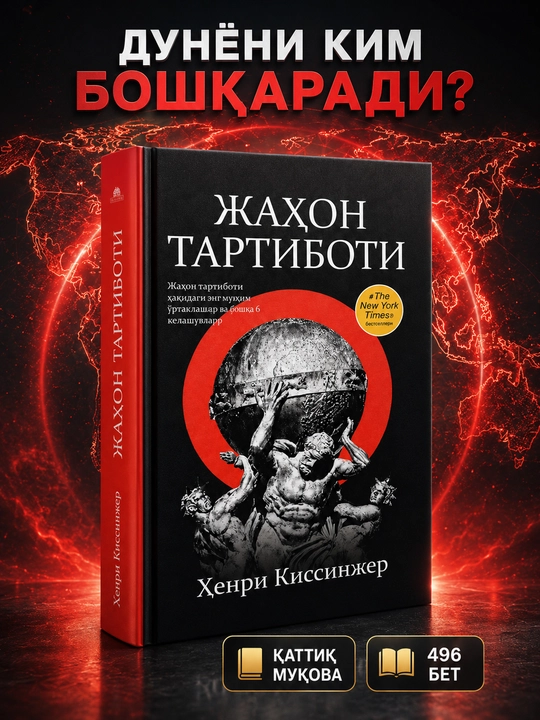 Jahon tartiboti - Genri Kissinjer, World Order Siyosat xalqaro munosabatlar bestselleri - 