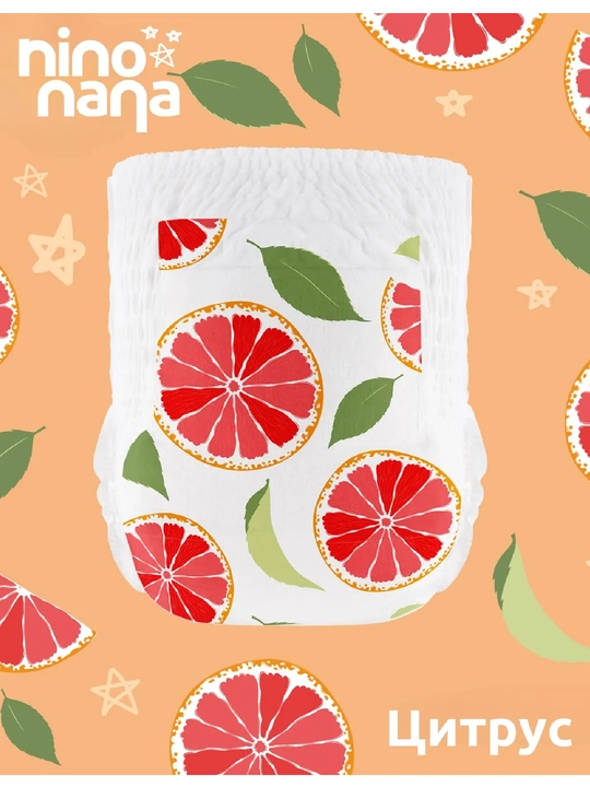 Подгузники трусики NIno Nana, M 6-11 кг