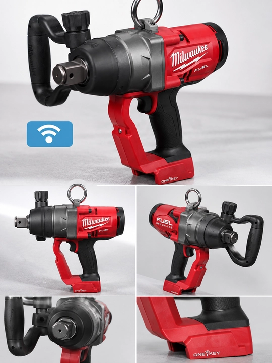 Batareyali zarba kaliti Milwaukee M18 ONEFHIWF1-0X ONE-KALIT FUEL 1" - 