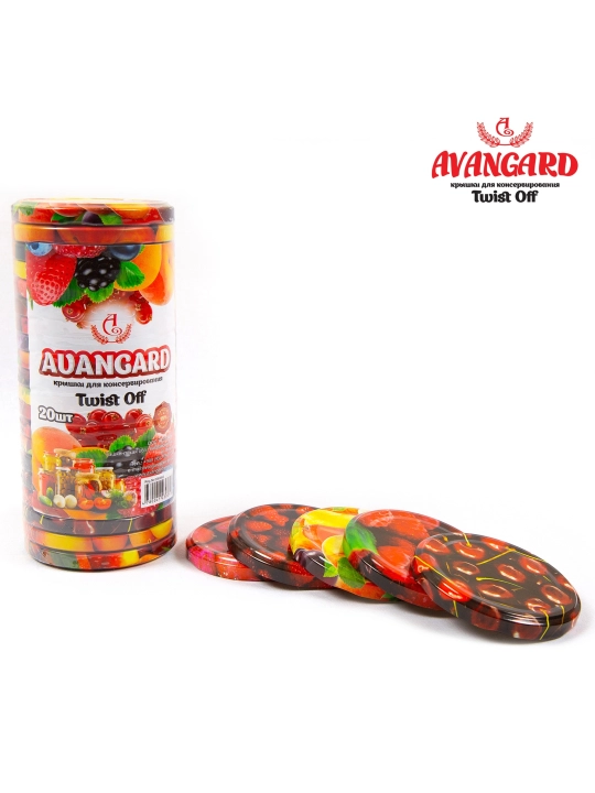 Крышки Твист-офф Avangard для консервирования, 82 мм