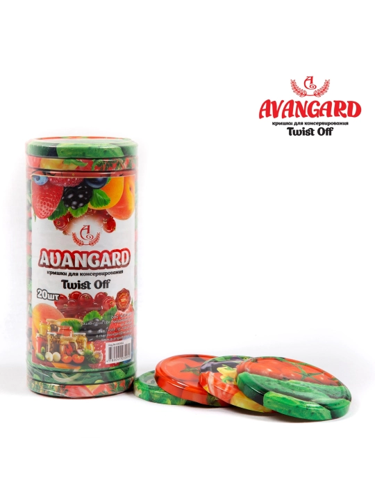 Крышки Твист-офф Avangard для консервирования, 82 мм
