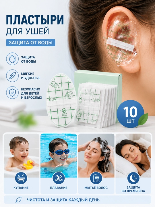 Защитная пленка для детских ушей