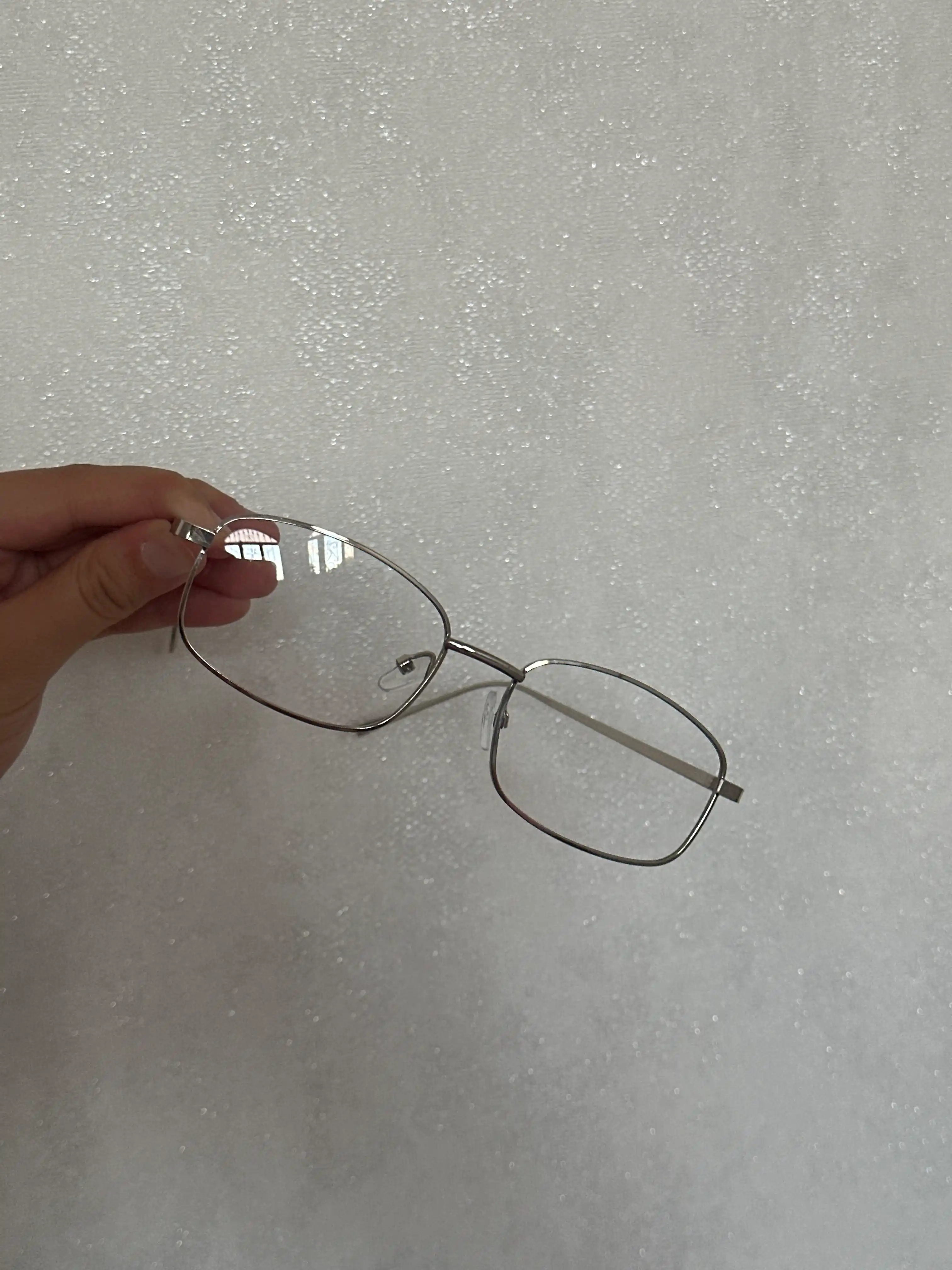 Ayollar va erkaklar imijli ko'zoynak, metall ramkali moda ko'zoynak, ofis, koreys uslubi, UV