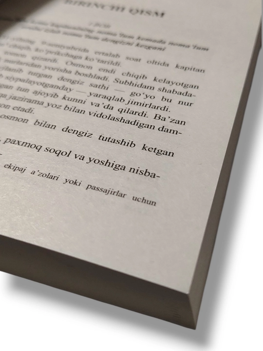 Jyul Vern: "Antifer Tog'aning ajoyib va g'aroyib sarguzashtlari" kitobi, o'zbek tilida