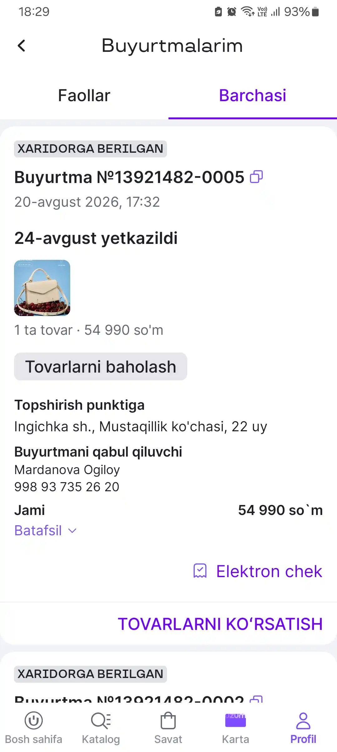 Ayollar sumkasi kross-bodi, yelkaga taqiladigan kundalik mini sumka, dastali va kamarli