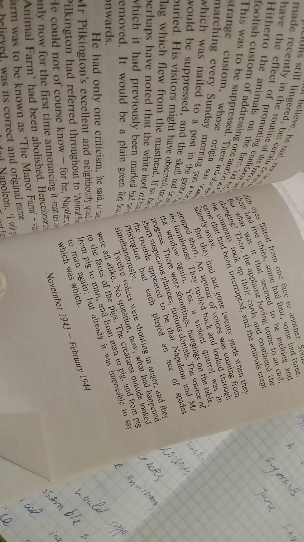 Animal farm. Essays. George Orwell
